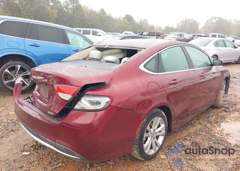 2015 Chrysler 200 Limited из США, поврежденный, VIN 1C3CCCAB3FN635834